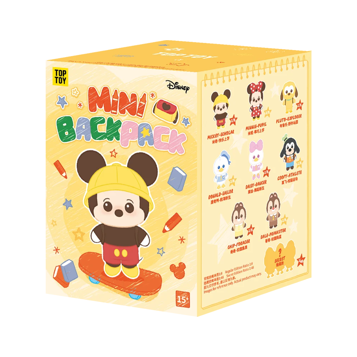 DISNEY MICKEY MOUSE FAMILY MINI BACKPACK SERIES BLIND BOX