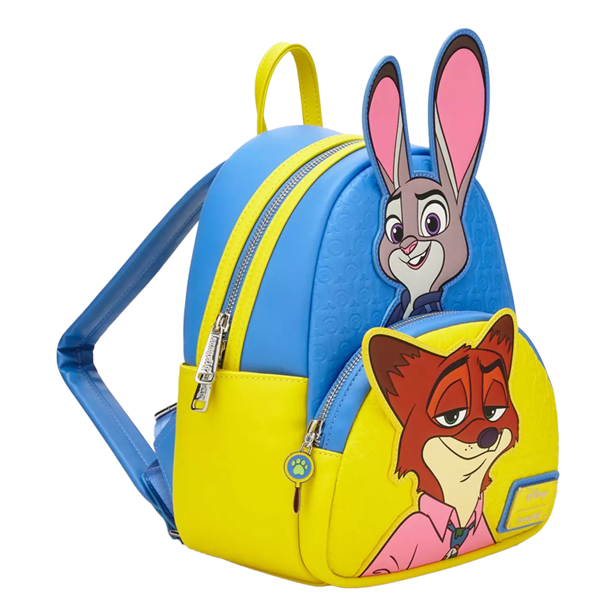 ZOOTOPIA NICK & JUDY STACKED LOUNGEFLY MINI BACKPACK