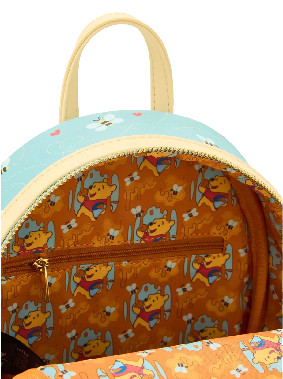 WINNIE THE POOH HONEY HEART HONEY SCENTED LOUNGEFLY MINI BACKPACK