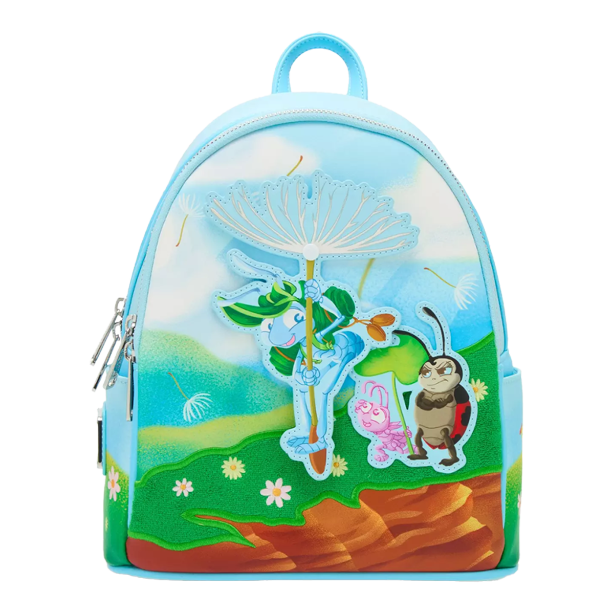 A BUG'S LIFE FLIK FLYING LOUNGEFLY MINI BACKPACK
