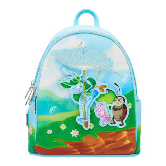 A BUG'S LIFE FLIK FLYING LOUNGEFLY MINI BACKPACK