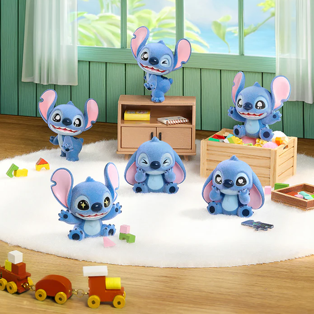 STITCH MINI FLUFFY SERIES BLIND BOX (3 FIGURES PER BAG)
