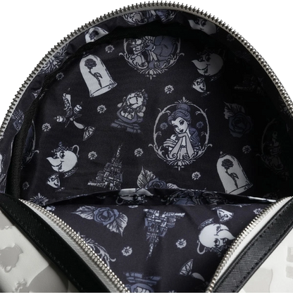BEAUTY AND THE BEAST BELLE SKETCH LOUNGEFLY MINI BACKPACK