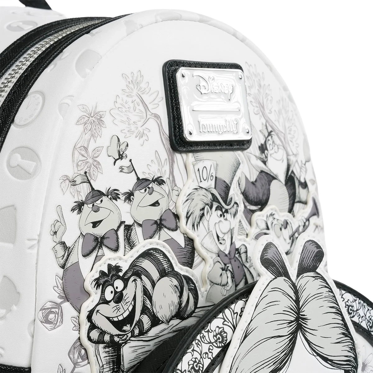 ALICE IN WONDERLAND SKETCH LOUNGEFLY MINI BACKPACK