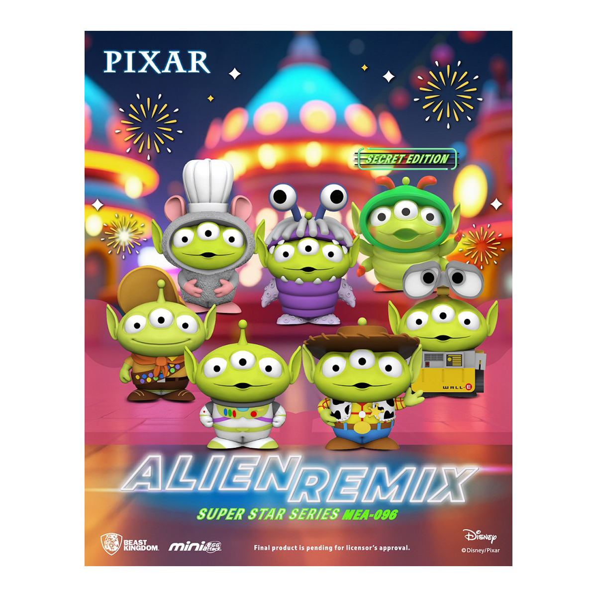 PIXAR ALIEN REMIX SUPER STAR BLIND BOX