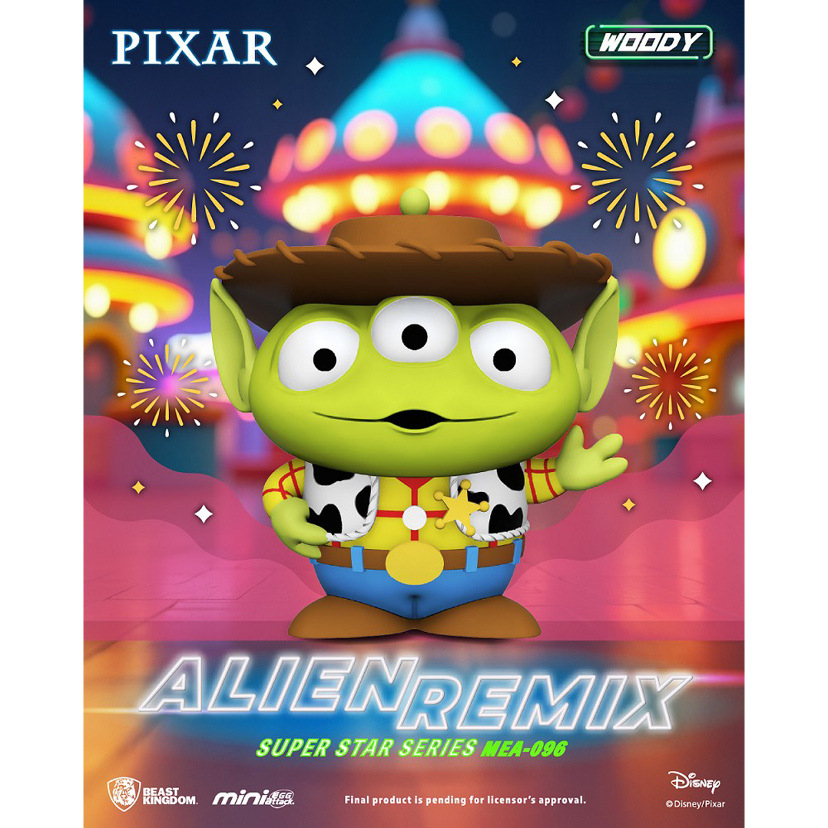 PIXAR ALIEN REMIX SUPER STAR BLIND BOX