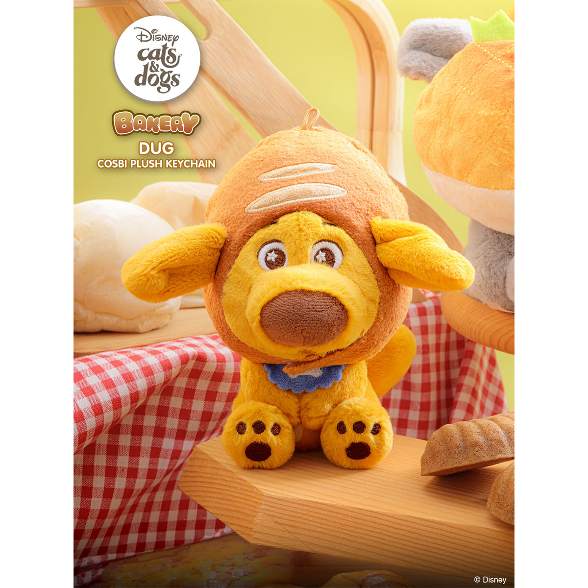 DISNEY CATS & DOGS BAKERY PLUSH BLIND BOX