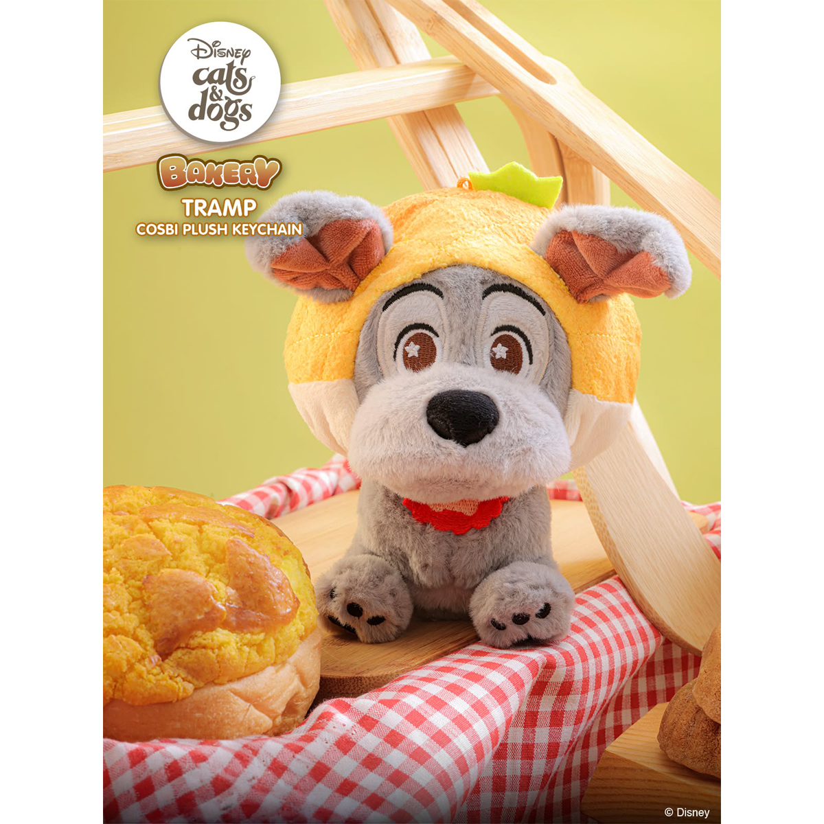 DISNEY CATS & DOGS BAKERY PLUSH BLIND BOX