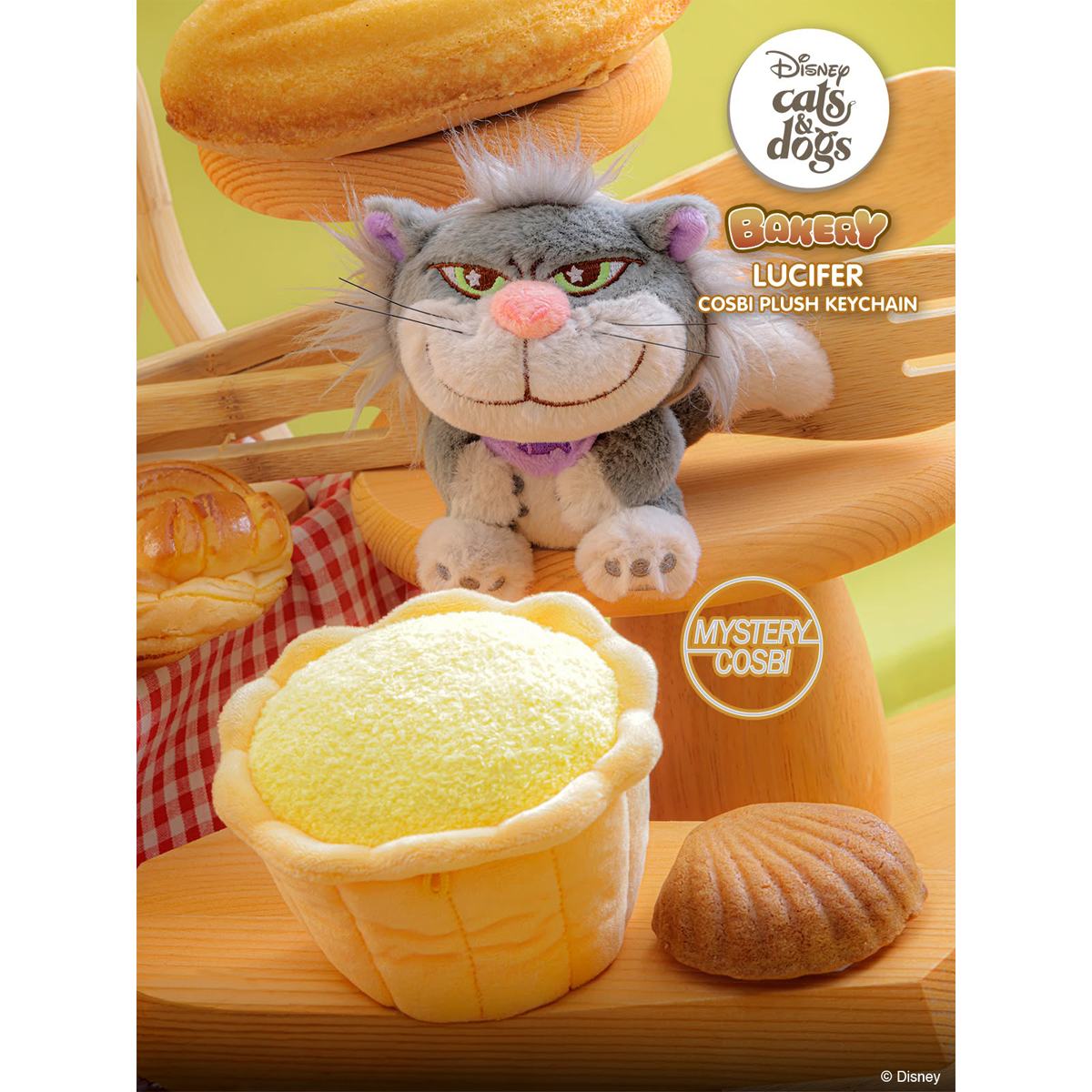 DISNEY CATS & DOGS BAKERY PLUSH BLIND BOX