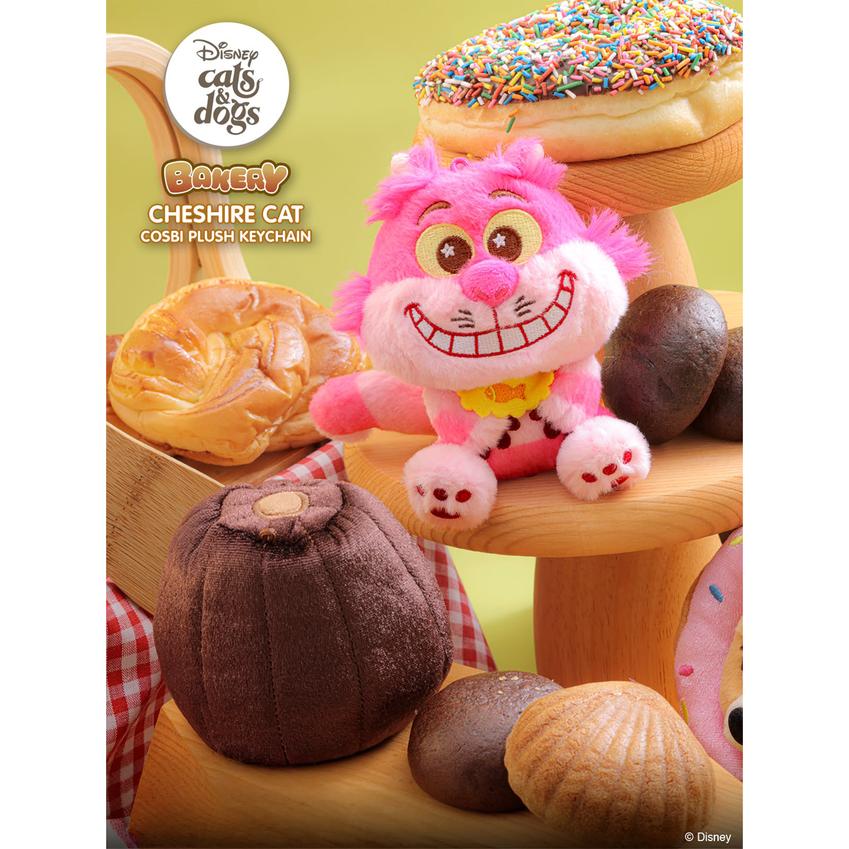 DISNEY CATS & DOGS BAKERY PLUSH BLIND BOX