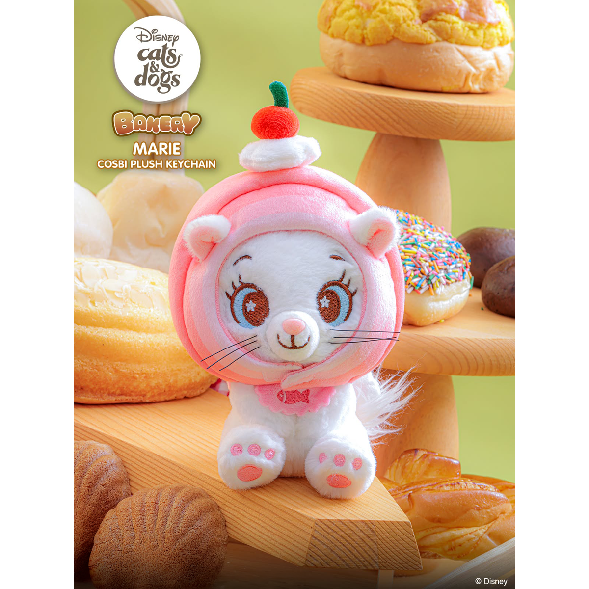 DISNEY CATS & DOGS BAKERY PLUSH BLIND BOX