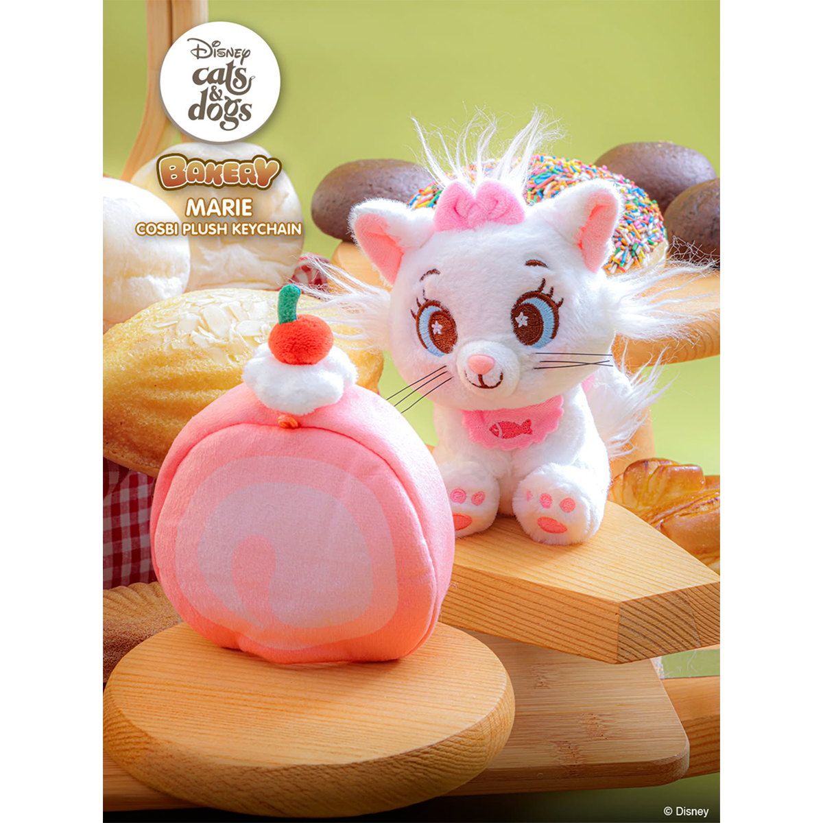 DISNEY CATS & DOGS BAKERY PLUSH BLIND BOX