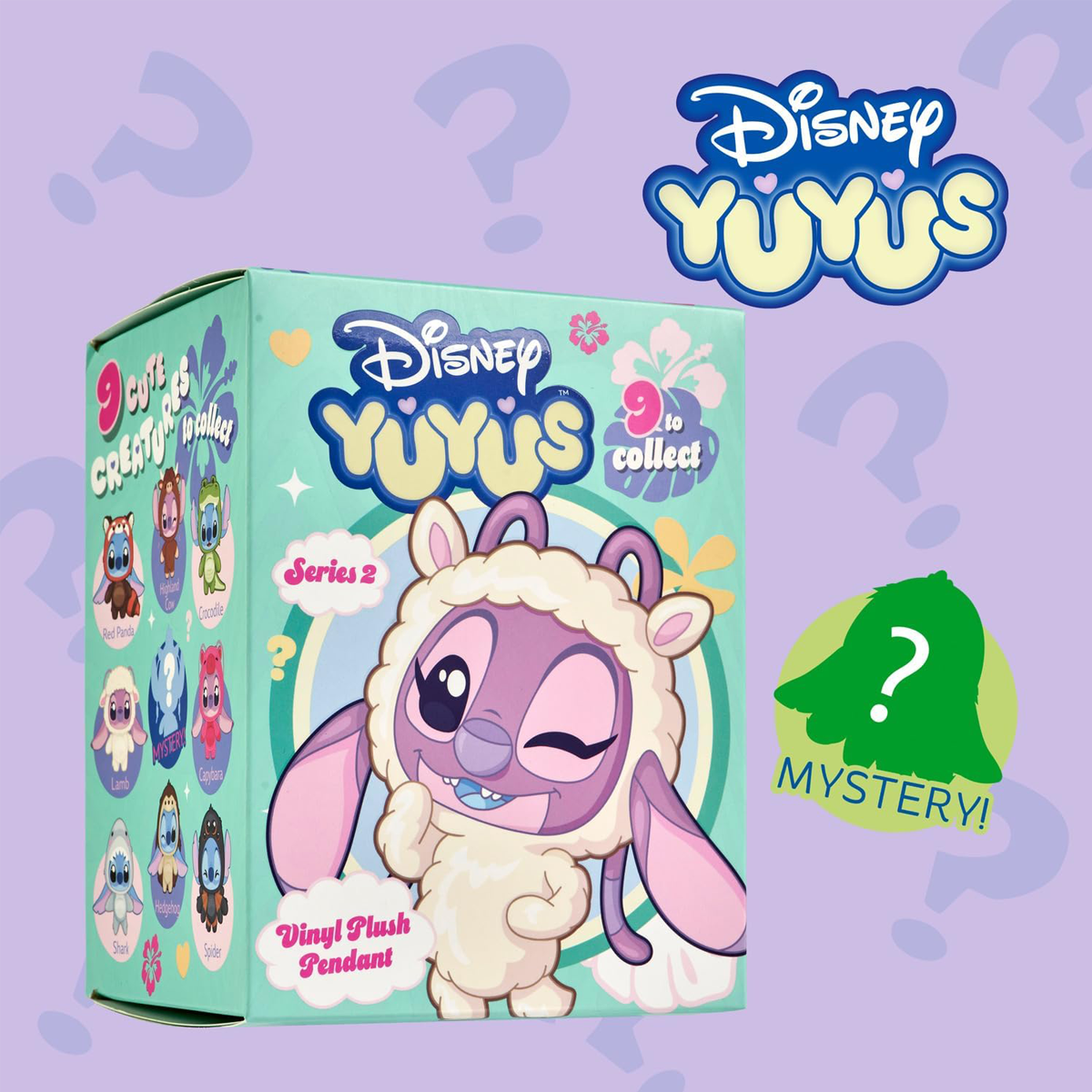 DISNEY YUYU STITCH & ANGEL PLUSH BLIND BOX