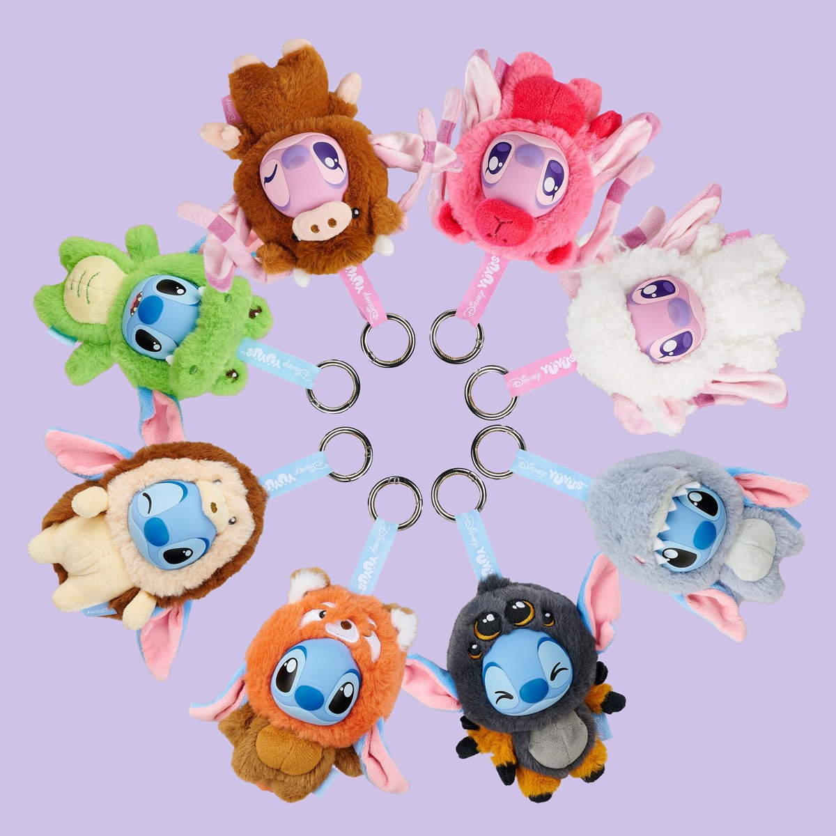 DISNEY YUYU STITCH & ANGEL PLUSH BLIND BOX