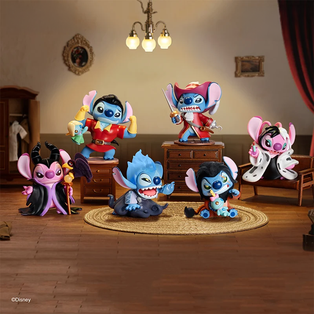 STITCH & ANGEL X VILLAINS MAGICAL CLOSET SERIES BLIND BOX