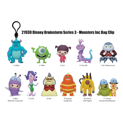 MONSTER INC. MYSTERY BAG CLIPS