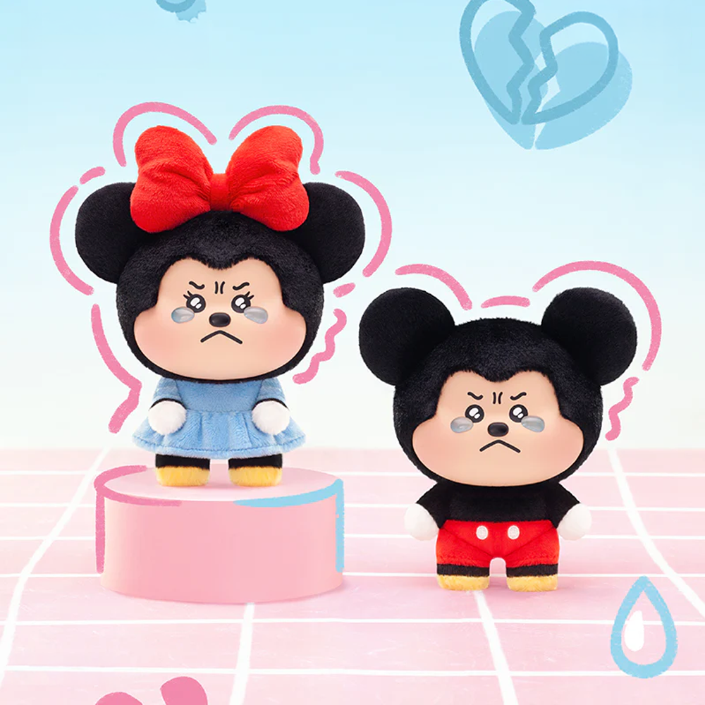 DISNEY MICKEY & MINNIE POUTY SERIES PLUSH BLIND BOX