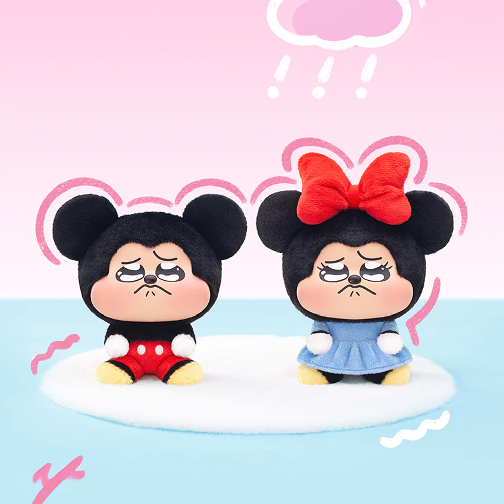 DISNEY MICKEY & MINNIE POUTY SERIES PLUSH BLIND BOX