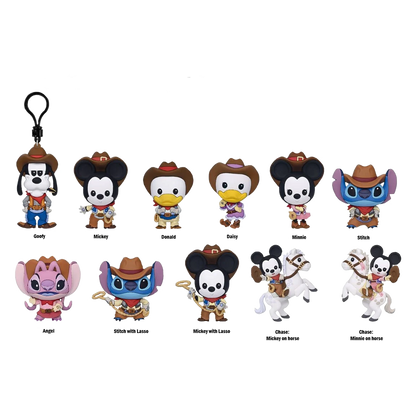 DISNEY CLASSIC WESTERN MYSTERY BAG CLIPS