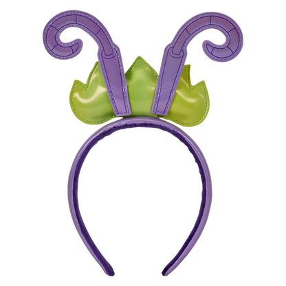A BUG'S LIFE ATTA COSPLAY LOUNGEFLY MINI BACKPACK WITH EAR HEADBAND