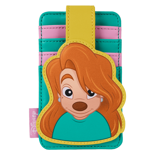 A GOOFY MOVIE 30TH ANNIVERSARY ROXANNE LOUNGEFLY CARD HOLDER