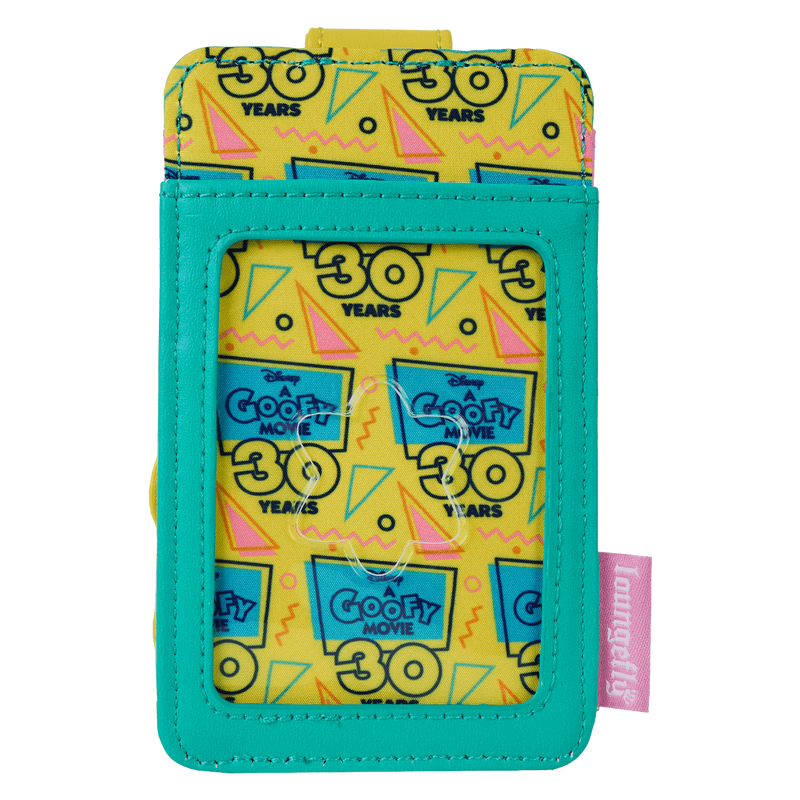 A GOOFY MOVIE 30TH ANNIVERSARY ROXANNE LOUNGEFLY CARD HOLDER