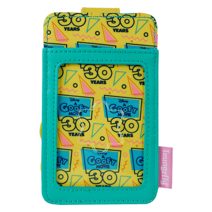 A GOOFY MOVIE 30TH ANNIVERSARY ROXANNE LOUNGEFLY CARD HOLDER