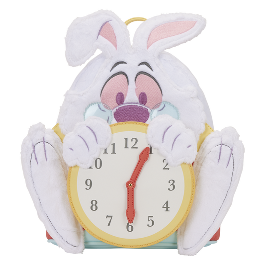 ALICE IN WONDERLAND WHITE RABBIT COSPLAY LOUNGEFLY MINI BACKPACK