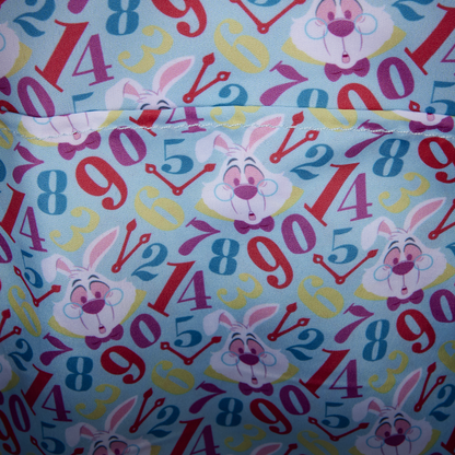 ALICE IN WONDERLAND WHITE RABBIT COSPLAY LOUNGEFLY MINI BACKPACK