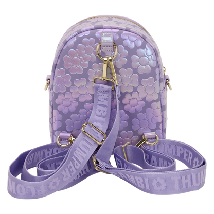 BAMBI IRIDESCENT LOUNGEFLY CONVERTIBLE MINI BACKPACK & CROSSBODY BAG