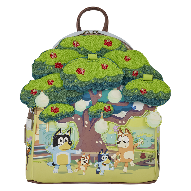 BLUEY'S BACKYARD LIGHT-UP LOUNGEFLY MINI BACKPACK