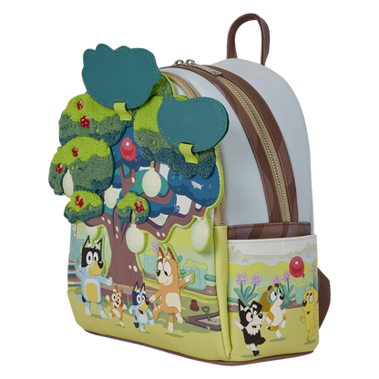 BLUEY'S BACKYARD LIGHT-UP LOUNGEFLY MINI BACKPACK