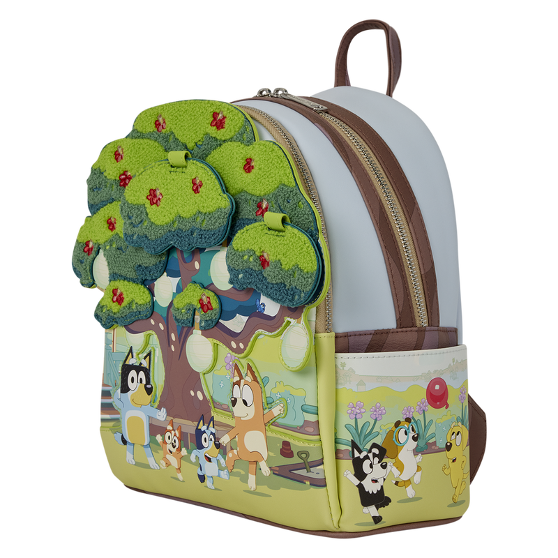 BLUEY'S BACKYARD LIGHT-UP LOUNGEFLY MINI BACKPACK