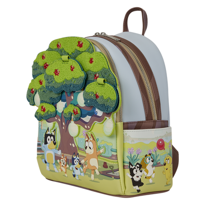 BLUEY'S BACKYARD LIGHT-UP LOUNGEFLY MINI BACKPACK