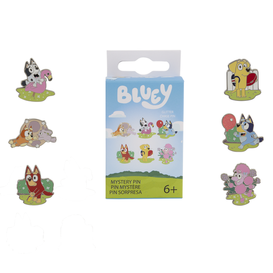BLUEY AND FRIENDS LOUNGEFLY MYSTERY PINS