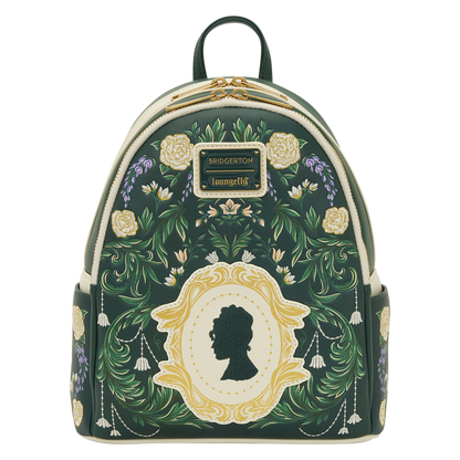 BRIDGERTON SILHOUETTE FLORAL LOUNGEFLY MINI BACKPACK