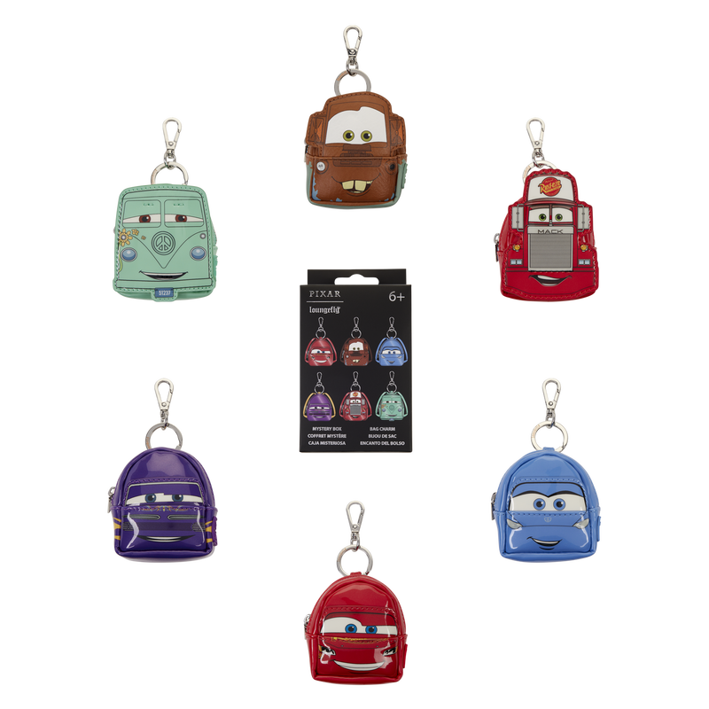 CARS 20TH ANNIVERSARY LOUNGEFLY MYSTERY BAG CHARMS