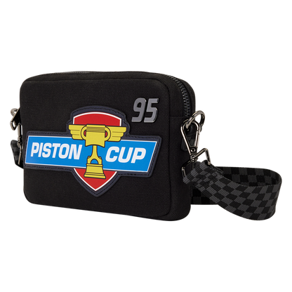 CARS 20TH ANNIVERSARY PISTON CUP LOUNGEFLY SLING CROSSBODY BAG