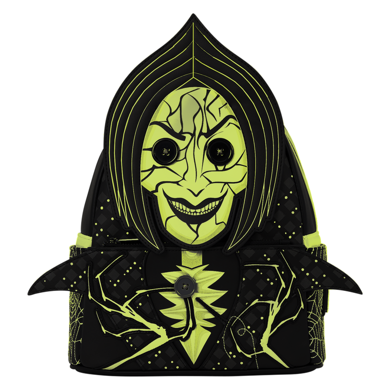CORALINE OTHER MOTHER GLOW COSPLAY LOUNGEFLY MINI BACKPACK