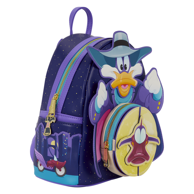 DARKWING DUCK GLOW LOUNGEFLY MINI BACKPACK