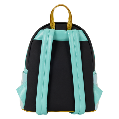 DISNEY PRINCESS JASMINE GLITTER COSPLAY LOUNGEFLY MINI BACKPACK
