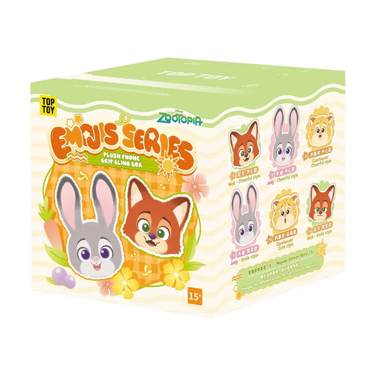 ZOOTOPIA 2 EMOJIS SERIES PLUSH PHONE GRIP BLIND BOX