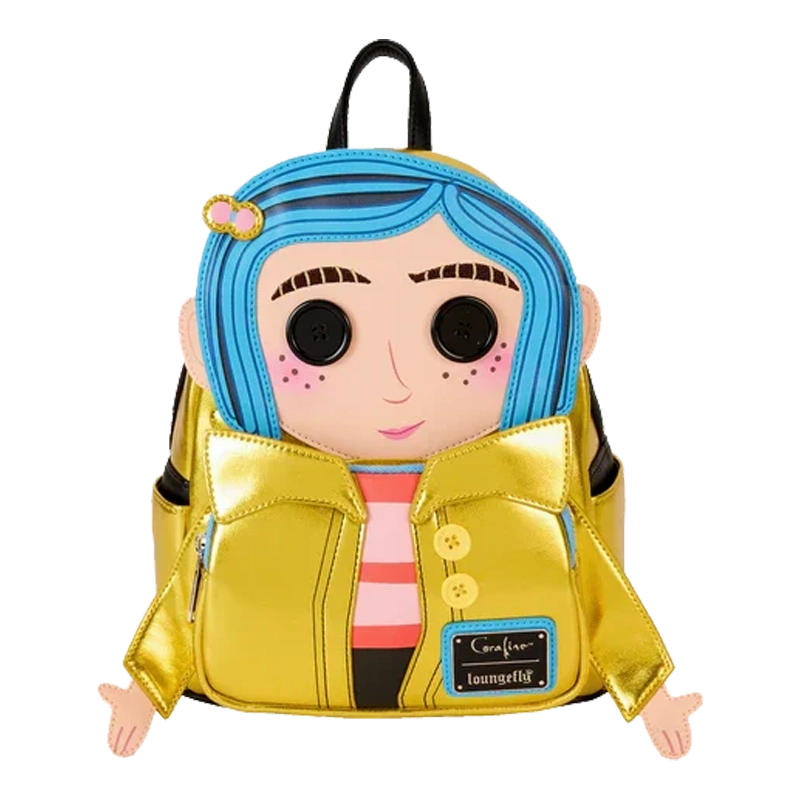 CORALINE DOLL COSPLAY LOUNGEFLY MINI BACKPACK