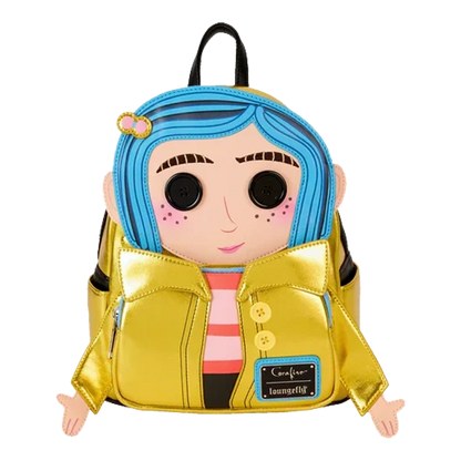 CORALINE DOLL COSPLAY LOUNGEFLY MINI BACKPACK