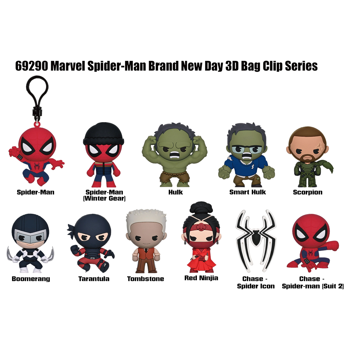 SPIDER-MAN  A BRAND NEW DAY SERIES 2 MYSTERY BAG CLIPS