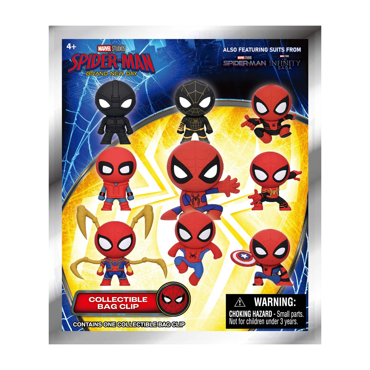 SPIDER-MAN BRAND NEW DAY 3D MYSTERY BAG CLIPS