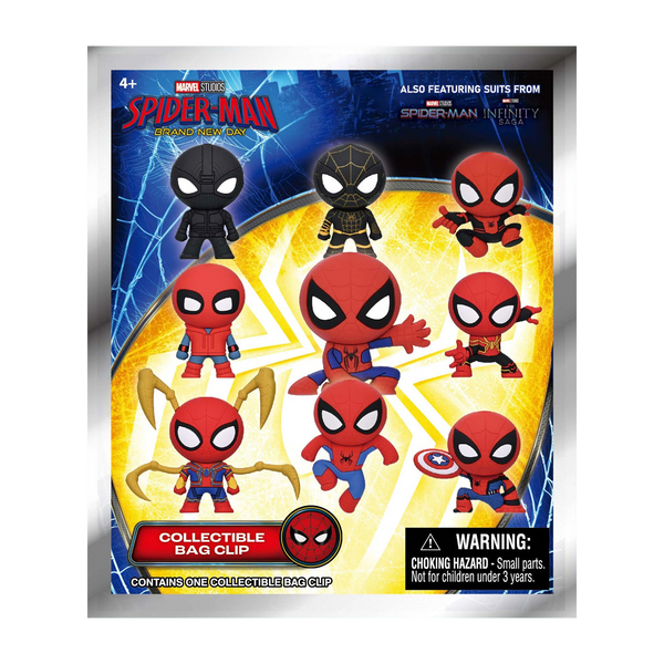 SPIDER-MAN BRAND NEW DAY 3D MYSTERY BAG CLIPS