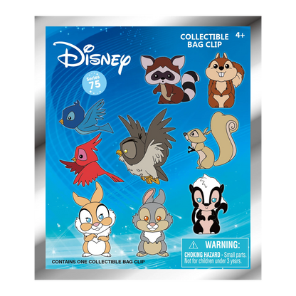 DISNEY WOODLAND CREATURES 3D MYSTERY BAG CLIPS