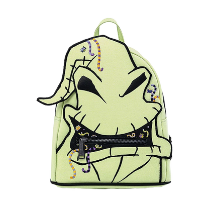 NIGHTMARE BEFORE CHRISTMAS OOGIE BOOGIE CREEPY CRAWLIES LOUNGEFLY MINI BACKPACK