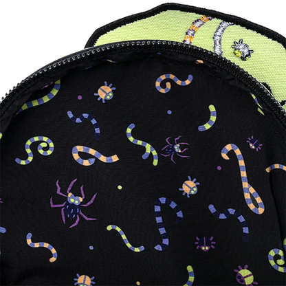 NIGHTMARE BEFORE CHRISTMAS OOGIE BOOGIE CREEPY CRAWLIES LOUNGEFLY MINI BACKPACK